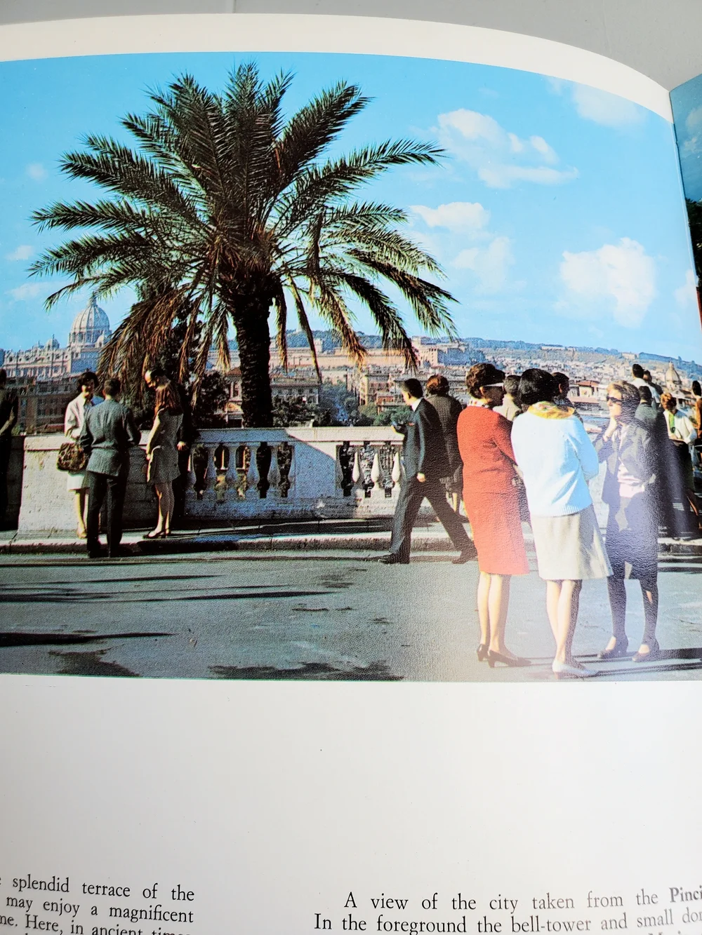 All Rome Italy Vintage 1971 Kodak Travel Photo Map Coffee Table Book Retro